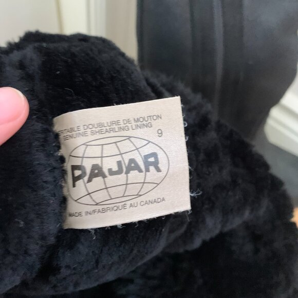 Knee-high Shearling-Lined Pajar Winter Boots - Picture 4 of 5